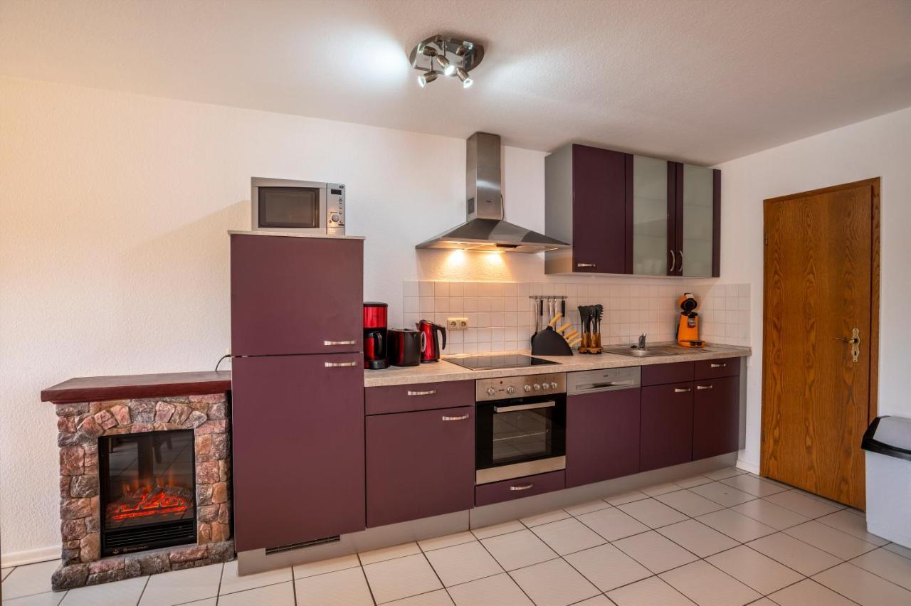 Ferienwohnung Seeblick Schalkenmehren Ngoại thất bức ảnh