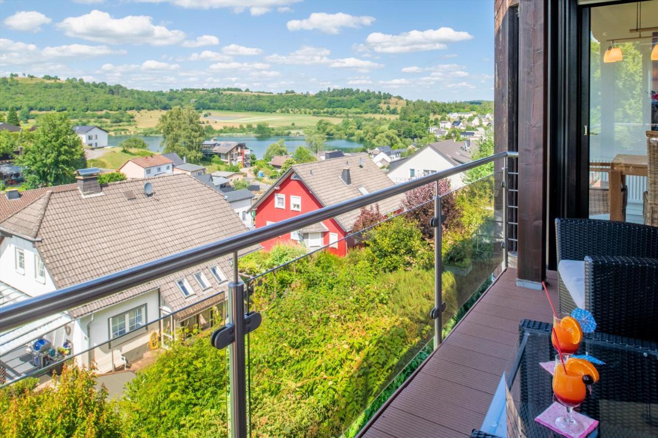 Ferienwohnung Seeblick Schalkenmehren Ngoại thất bức ảnh