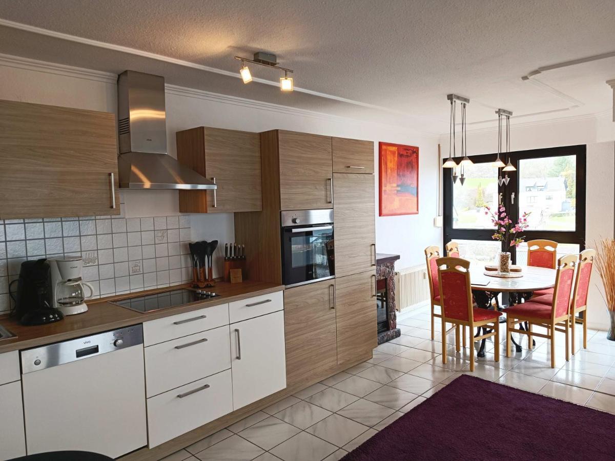 Ferienwohnung Seeblick Schalkenmehren Ngoại thất bức ảnh