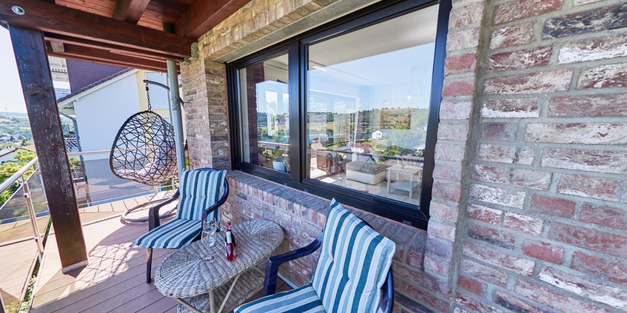 Ferienwohnung Seeblick Schalkenmehren Ngoại thất bức ảnh