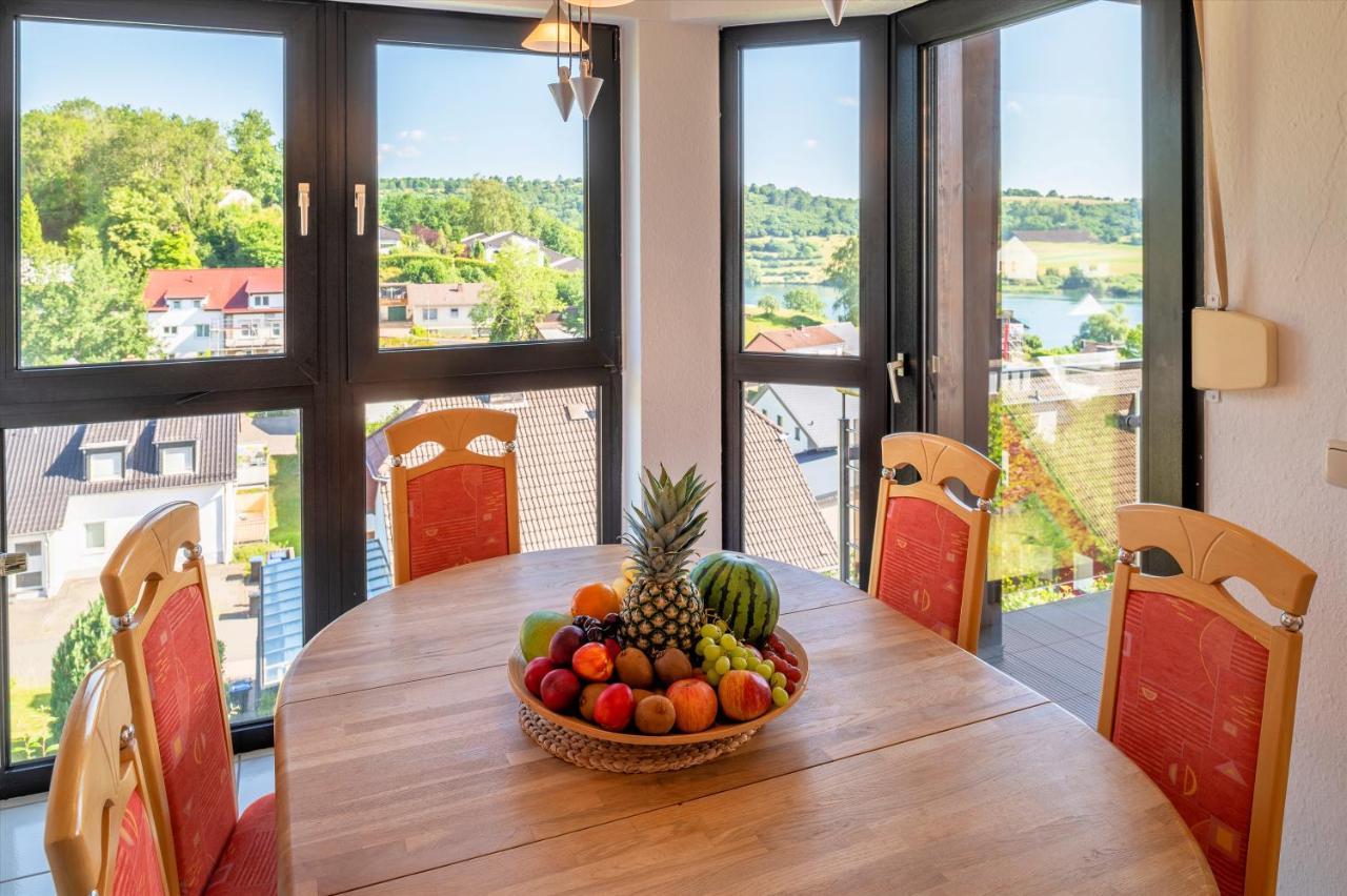 Ferienwohnung Seeblick Schalkenmehren Ngoại thất bức ảnh
